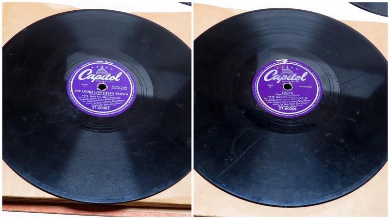 10 Vintage Jazz Records 78 RPM 10