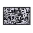Elvis Presley Black & White Montage - Door Mat - 60cm x 40cm