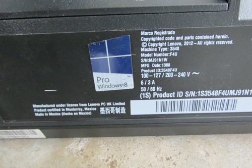 Lenovo ALL-IN-ONE computer M72Z LCD 20" 2.9GHz 4GB 500GB webcam Wifi + BT dvd - Picture 5 of 11