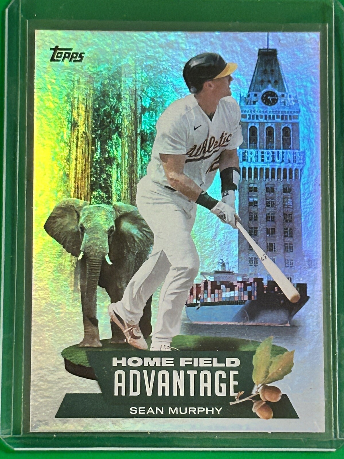 Sean Murphy 2022 Topps Update Home Field Advantage Athletics Case Hit SSP