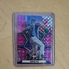 2022 PANINI MOSAIC ROBBIE RAY Pink Camo Prizm SEATTLE MARINERS #153