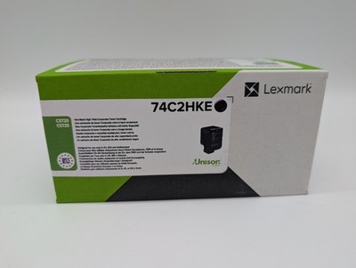 Lexmark Original Toner 74C2HKE black schwarz  NEU !