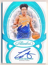 2024-25 Flawless Collin Sexton Draft Gem Signatures Platinum Auto #DGS-CSC (1/1)