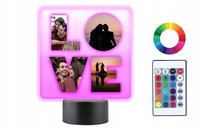 Personalisierte 3D Led Lampe Nachtlicht Geschenk Mit Foto Zum Valentinstag