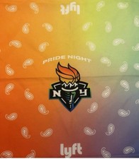 Sealed! WNBA New York Liberty Pride Night 2026 Rainbow Bandana NY LGBTQ