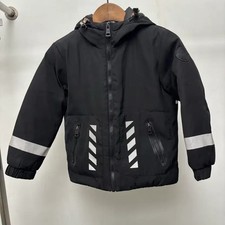 Moncler Kids Black Puffer Jacket 120 Size