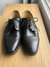 Base London men’s leather brogues UK 7 smart formal shoes Excellent Condition