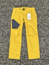 Mens Mountain Equipment Comici Pants Size 34 Ombre Yellow Climbing 