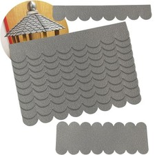 32Pcs Self-Adhesive Felt Roof Shingles, Roofing Felt for Bird House, Mini DIY