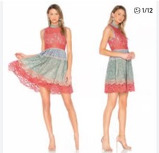 ALEXIS Vedette A-Line Mini Dress Small