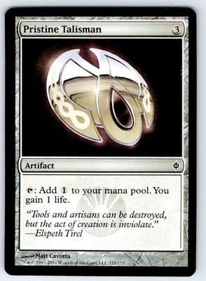 Pristine Talisman - NPH #151 New Phyrexia Regular LP