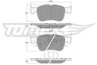 Tomex Brakes Bremsbelagsatz, Scheibenbremse TX 19-70 FüR Ford