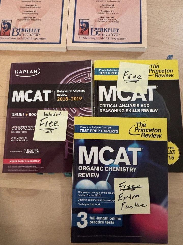 The Berkeley Review MCAT Partial Set of 10 Softcover Books - Image 4 of 4