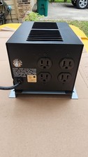Tripp Lite IS500 500VA 120VAC Isolation Transformer, 4-Outlet Type B Black