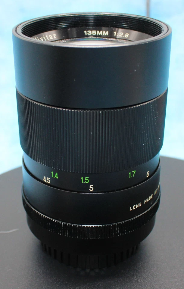 Vivitar 135mm f/2.8 Auto Telephoto Lens – Konica AR Mount – Clean Glass - Image 2 of 4
