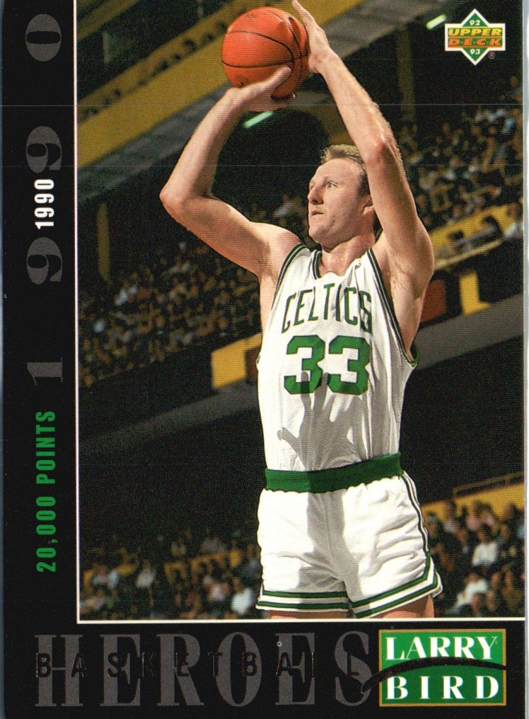 1992-93 Upper Deck #25 Larry Bird Basketball Heroes: Larry Bird