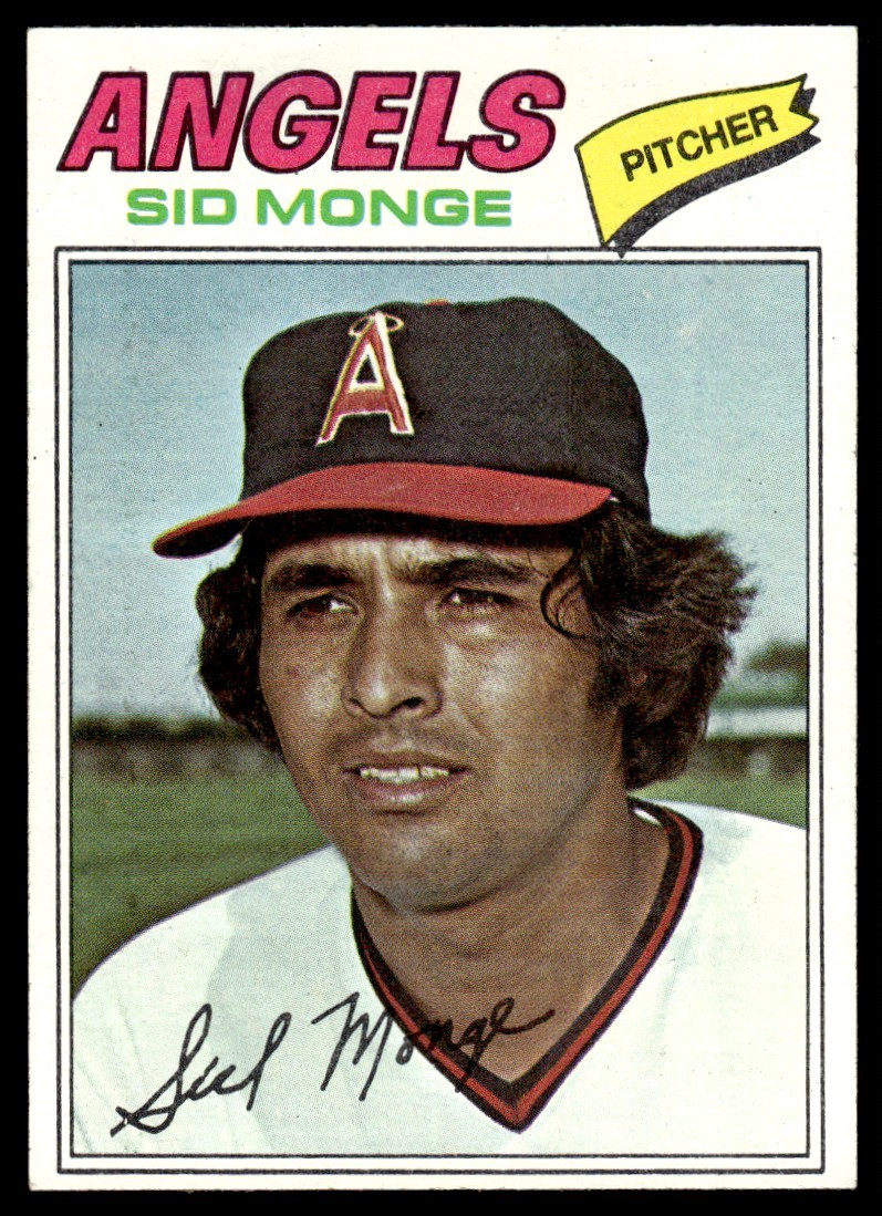 1977 Topps Sid Monge California Angels #282