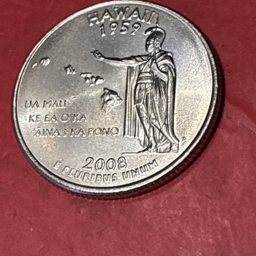 2008 D Hawaii 50 States Quarter • #260324 • Buy 10 Get 35% off • BU