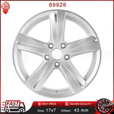 17 Silver Wheelfits 2012-2015 Vw Passat New Sonoma Replacement Rim Aly69928