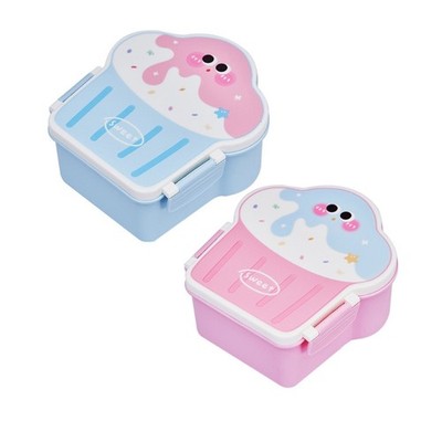 Unique Ice Cream Shape Meal Box Lunch Box Great For Students And Professionals