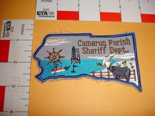 vintage police/Sheriff patch Cameron Parish Sheriff Dept