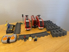 RARE 2010 Lego City (#7938) Passenger Train 100% Complete w/ Manuals Motors Work