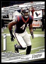 2021 Panini Prestige Zach Cunningham Houston Texans #31