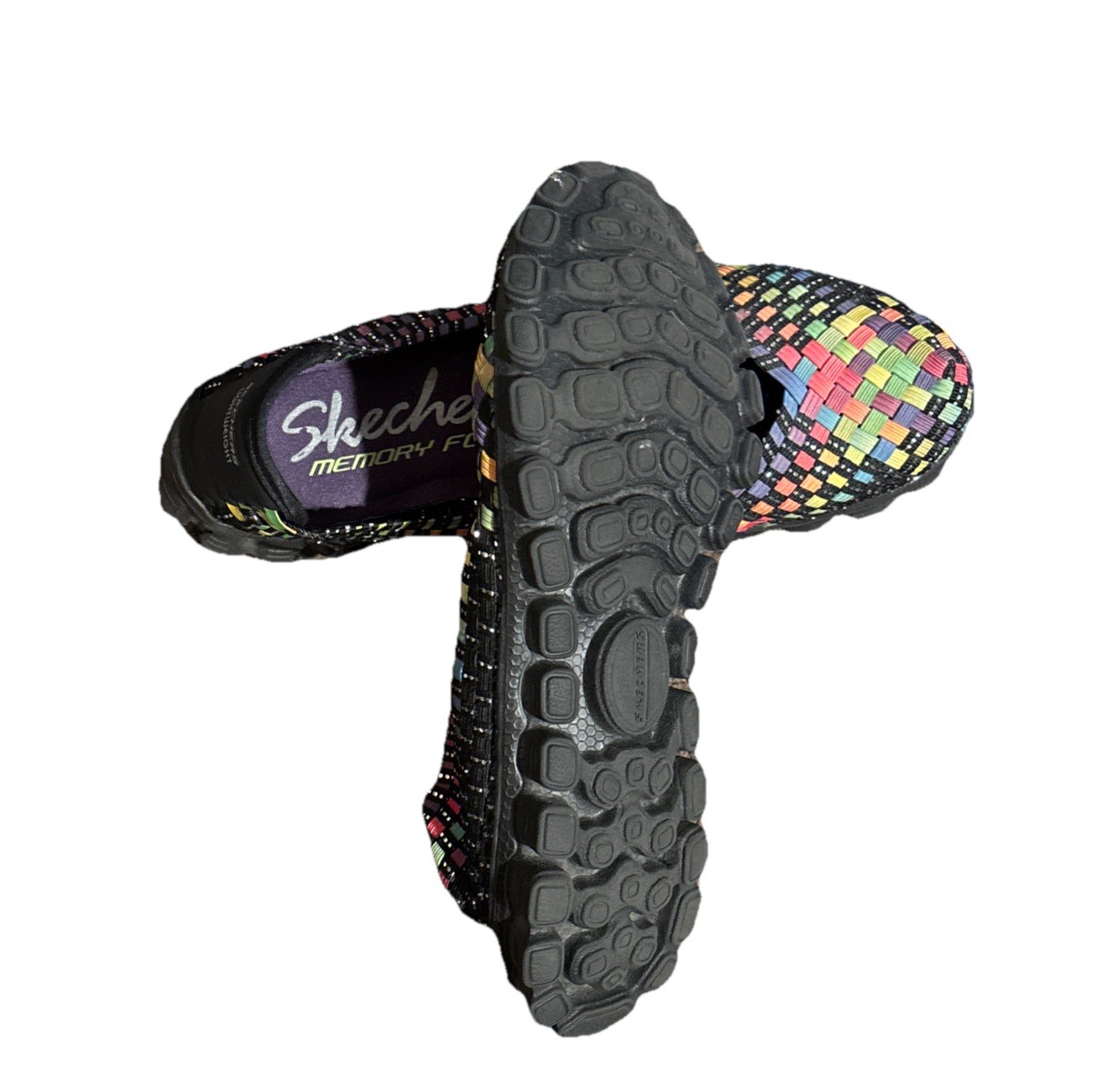 Skechers Memory Foam EZ Flex Illuminate Size 8 Wo… - image 4