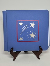 Creative Memories 7"x7" Pizzazz Scrapbook 19 Sheets Count Retired New Blue/Red