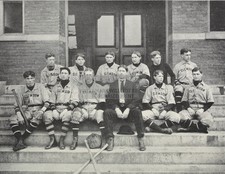 CLEMSON TIGERS BASEBALL TEAM 1902 8.5X11 CANVAS PHOTO