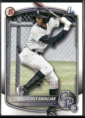 2025 Bowman #BP-20 Ashly Andujar Prospects