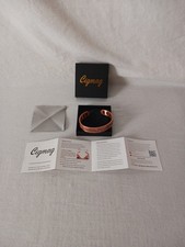 NEW - 3X Copper Bracelet Men Triple Ultra Strength Magnets Pure Copper Magnetic