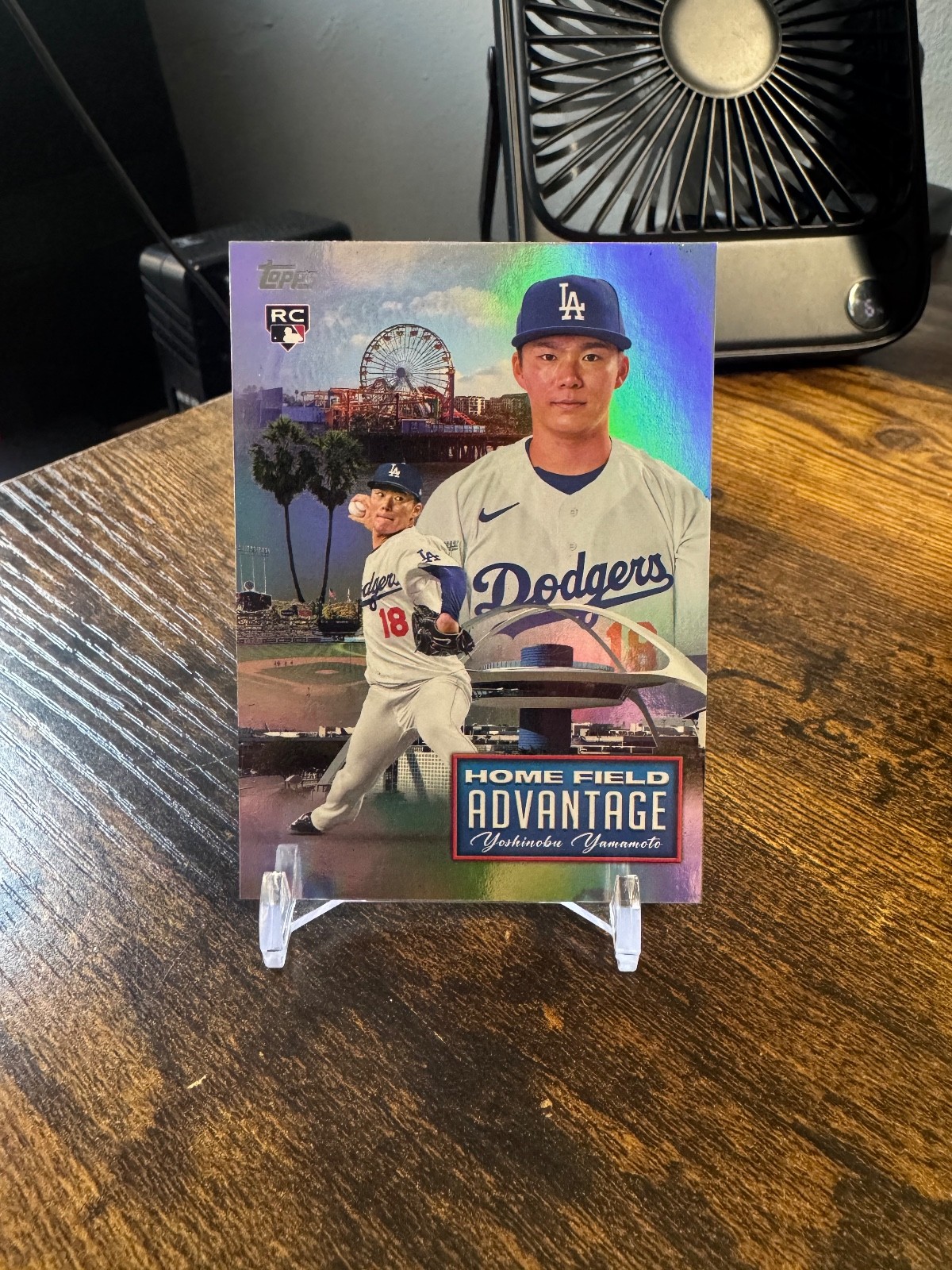 2024 Topps Series 2 - Home Field Advantage Yoshinobu Yamamoto #HFA-20 (RC) LAD