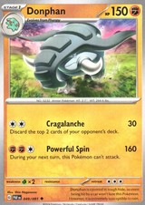 Donphan #049/091 SV: Paldean Fates Uncommon Pokemon Card NM/M