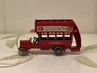 Lesney Matchbox Models of Yesteryear Y-2 London Bus Dewar’s NM in box 1956.