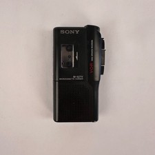 Sony M-527V Microcassette-Corder, Clean Case, Light and Motor work, Parts Only