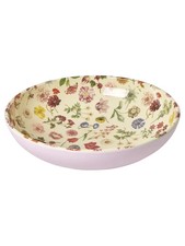 Pink - Flora's Dream Melamine Salad Bowl