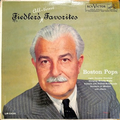 RCA Victor All-Time Fiedler's Favorites LP Arthur Fiedler Boston Pops Classical