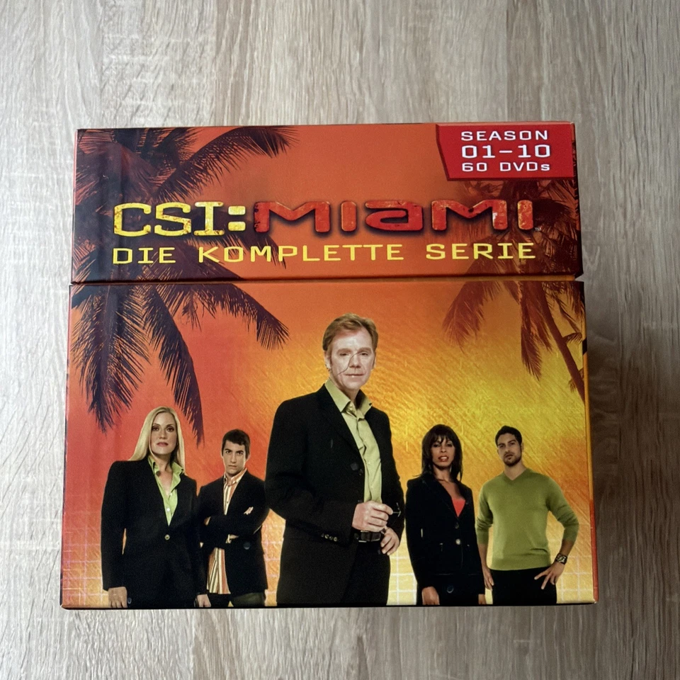 CSI: Miami - Die komplette Serie - Staffel 1-10 - 60 DVDs Komplettbox - Immagine 4 di 4