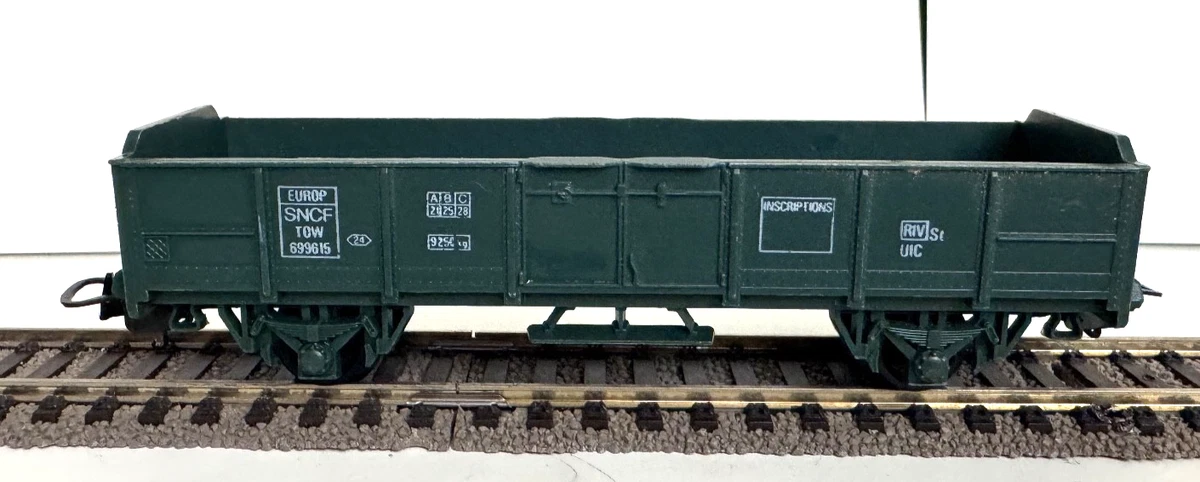 RIVAROSSI TRAIN ANCIEN échelle O - wagon marchandise plat ref 7565 en