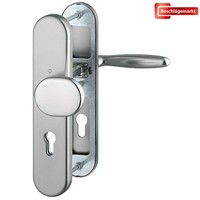 Hoppe Verona Schutzbeschlag Wechselgarnitur Langschild 72Mm Alu F9 Klinke