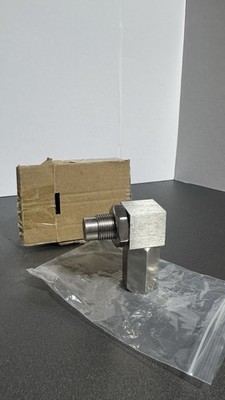 1pc 90 degree Adapter Fitting Stainless Catalizador /sensor