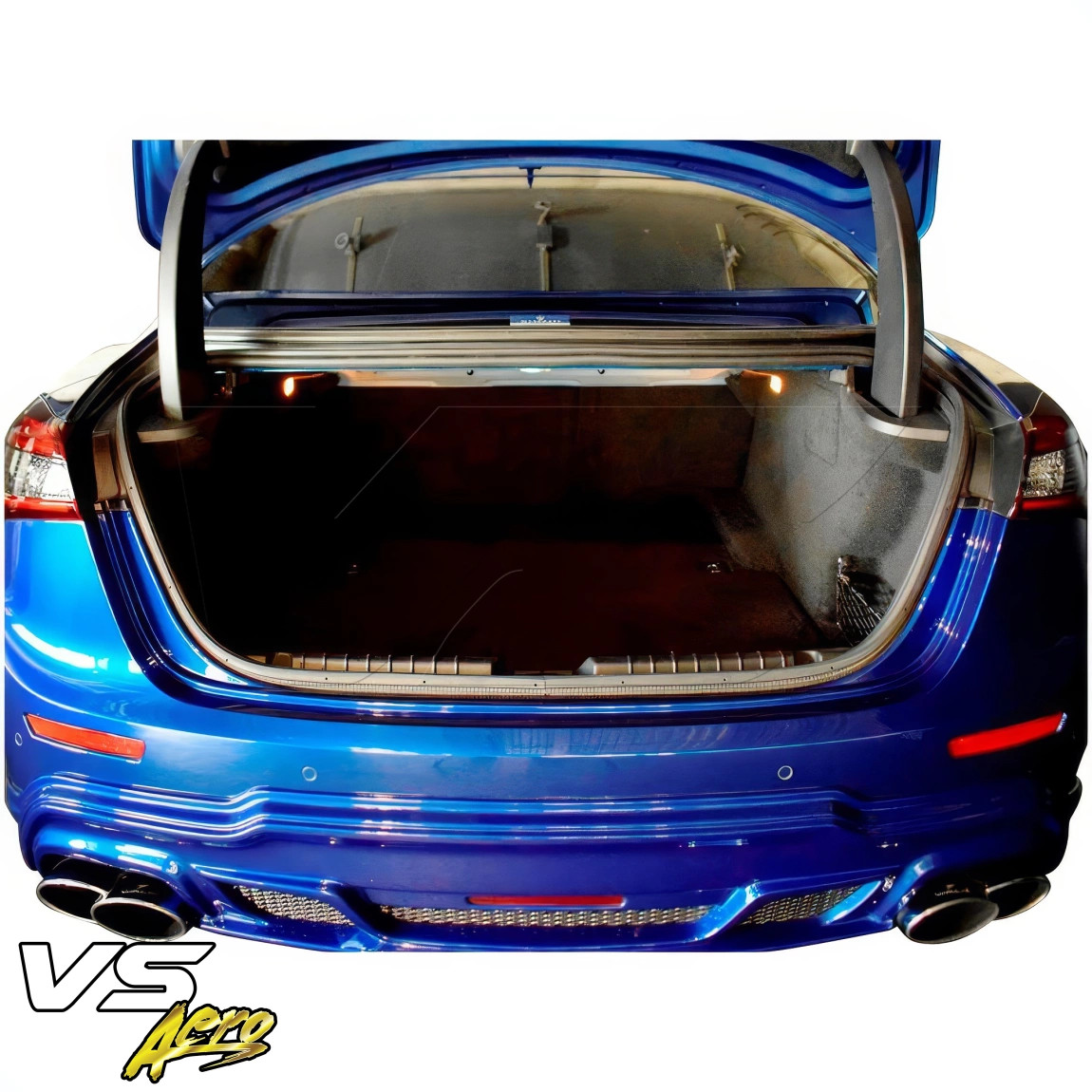 VSaero FRP WAL Rear Lip Valance for Ghibli Maserati 13-17 vsaeropart_101577