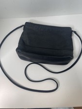 Margot Black leather crossbody purse bag