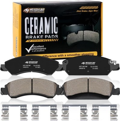 Front Ceramic Brake Pads for Escalade ESV Chevy Silverado Sierra Yukon XL 1500