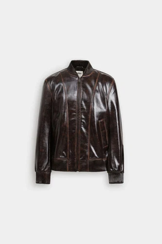 Premium Leather Jacket for Men – Stylish Black Leather Jackets, Trendy Biker - product listing photo