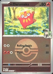 N's Darumaka 032/217 Ascended Heroes Poké Ball Reverse Holo