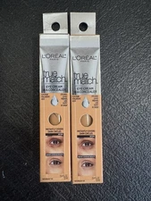 2 Pack!! L’Oreal True Match Eye Cream Concealer W5-6 Medium