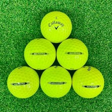 36 Callaway Warbird Yellow Bulk Lot Used Golf Balls 5A Quality