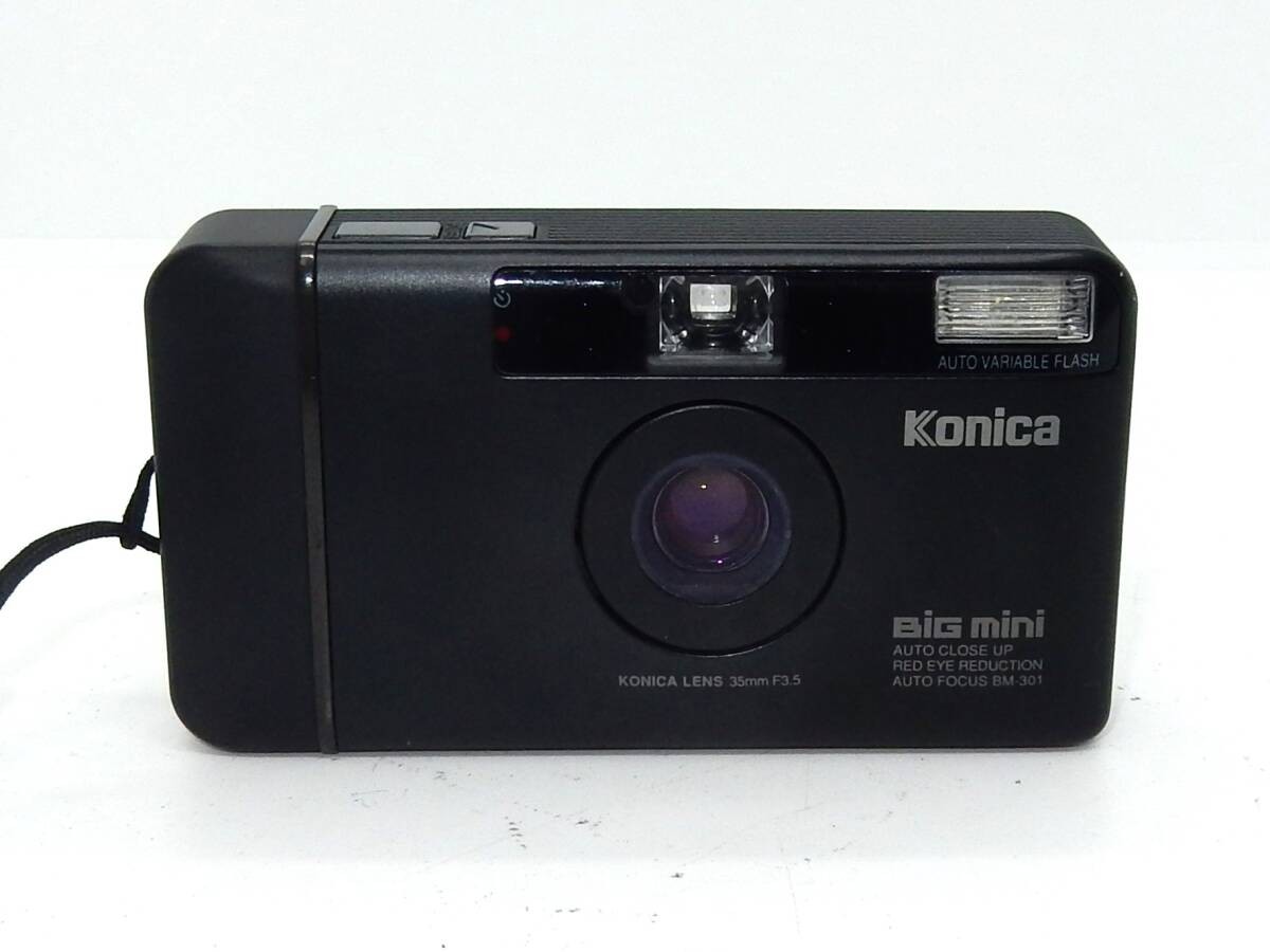 Konica BIG mini BM-301 ブラック　コンパクトフィルムカメラ Konica Big Mini BM-301 の使い方 | Totte Me Camera
